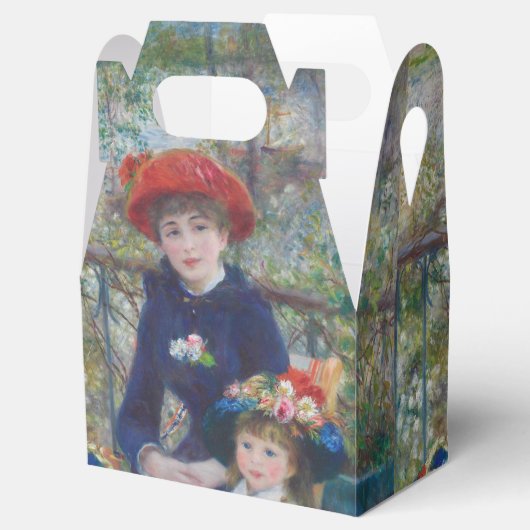 ルノアールツーシスターズテラス感フランスの象主義 フェイバーボックス (オープン)