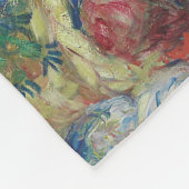 ルノアールツーシスターズテラス感フランスの象主義 フリースブランケット (角)