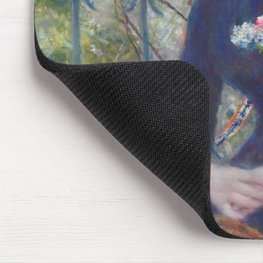 ルノアールツーシスターズテラス感フランスの象主義 マウスパッド (コーナー)