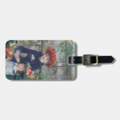 ルノアールツーシスターズテラス感フランスの象主義 ラゲッジタグ (正面横)
