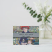 ルノアールツーシスターズテラス感フランスの象主義 名刺 (スタンド正面)