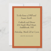 ルノアールツーシスターズテラス感フランスの象主義 招待状 (裏面)