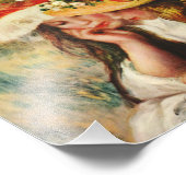 ルノアールトゥー読ガールズインザガーデンプリント フォトプリント            (角)