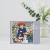 ルノアールトヴォームsystrar CC0399フォデルスダガスコート ポストカード (スタンド正面)