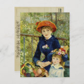 ルノアールファインアートはがき – ルノアール絵画 ポストカード (正面/裏面)