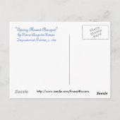 ルノアールブーケ春の花葉書 ポストカード (裏面)