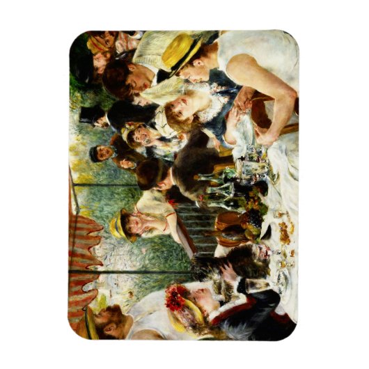 ルノアールボートパーティーマグネットの昼食会 マグネット (縦)
