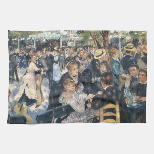 ルノアールムーランダンスガレットパーティー キッチンタオル (横)