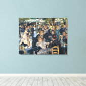 ルノアールムーランダンスガレットパーティー キャンバスプリント (インサイチュ (ウッドフロア))