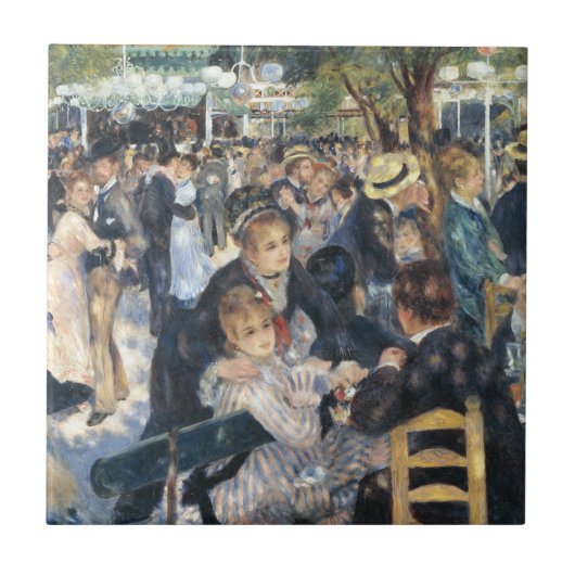 ルノアールムーランダンスガレットパーティー タイル (正面)