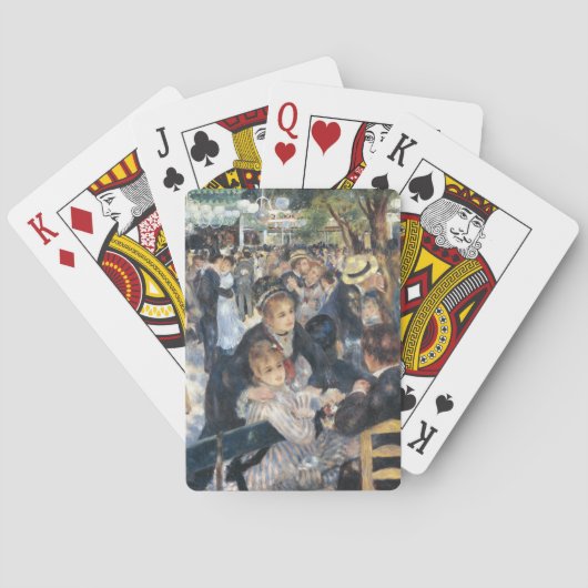 ルノアールムーランダンスガレットパーティー トランプ (裏面)