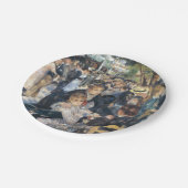 ルノアールムーランダンスガレットパーティー ペーパープレート (アングル)