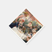 ルノアールルフランスのンチョンボートパーティー スタンダードカクテルナプキン (角)