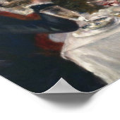 ルノアールルフランスのンチョンボートパーティー ポスター (角)