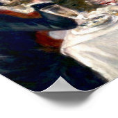 ルノアールルフランスのンチョンボートパーティー ポスター (角)