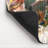 ルノアールルフランスのンチョンボートパーティー マウスパッド (コーナー)