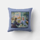 ルノアールヴィンテージアート – Lunch at Restaurant Fournaise クッション (裏面)