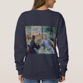 ルノアールヴィンテージアート – Lunch at Restaurant Fournaise スウェットシャツ (裏面)