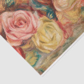 ルノアールヴィンテージ赤い花バラデコページ 薄葉紙 (詳細)