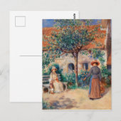ルノアール印象派のブリタニ絵画で ポストカード (正面/裏面)