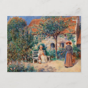 ルノアール印象派のブリタニ絵画で ポストカード