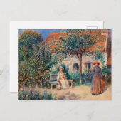 ルノアール印象派のブリタニ絵画で ポストカード (正面/裏面)
