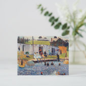 ルノアール印象派の入浴絵画時間 ポストカード (スタンド正面)