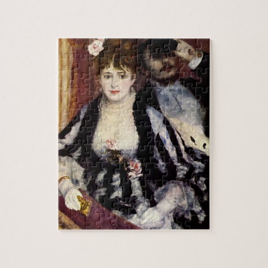 ルノアール印象派の劇場絵画箱 ジグソーパズル (縦)