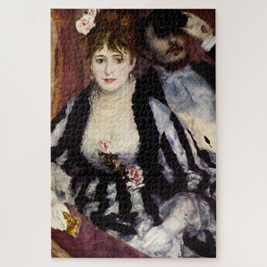 ルノアール印象派の劇場絵画箱 ジグソーパズル (縦)