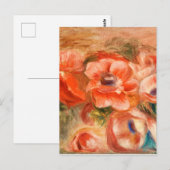 ルノアール印象派絵画の ポストカード (正面/裏面)