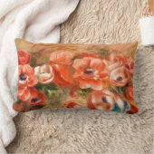 ルノアール印象派絵画の ランバークッション (ブランケット)