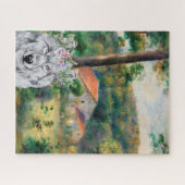 ルノアール周辺のブリイとウルフファンシー ジグソーパズル (横)