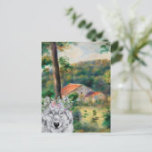 ルノアール周辺のブリイとウルフファンシー ポストカード (スタンド正面)