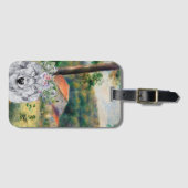 ルノアール周辺のブリイとウルフファンシー ラゲッジタグ (正面横)