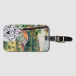 ルノアール周辺のブリイとウルフファンシー ラゲッジタグ