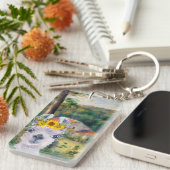 ルノアール周辺のブリイとラマファンシー キーホルダー (正面右)