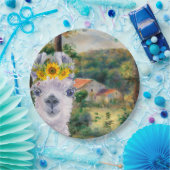 ルノアール周辺のブリイとラマファンシー ペーパープレート (パーティー)