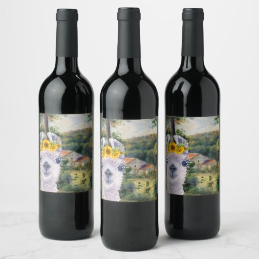 ルノアール周辺のブリイとラマファンシー ワインラベル (ボトル)