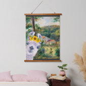 ルノアール周辺のブリイとラマファンシー 吊り下げ型タペストリー (寝室)