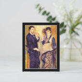 ルノアール妊婦 ポストカード (スタンド正面)