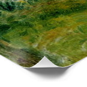 ルノアール川の土手 ポスター (コーナー)