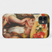 ルノアール庭のiPhoneの場合で読んでいる2人の女の子 Case-Mate iPhoneケース (裏面(横))