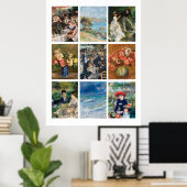 ルノアール絵画 ポスター (ホームオフィス)