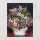 ルノアール花束花ファインアート葉書 ポストカード (正面)