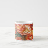 ルノアール花瓶バラファインアート エスプレッソカップ (正面)