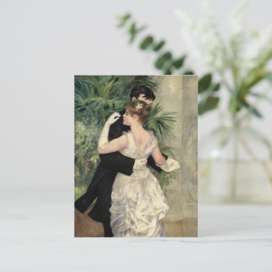 ルノアール踊りインシティファインアート ポストカード (スタンド正面)