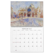 ルノアール2016 カレンダー (2月 2027)