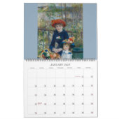 ルノアール2016 カレンダー (1月 2027)