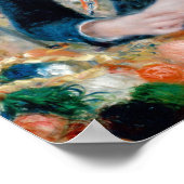 ルノアール「ふたりの姉妹（テラス上）」 ポスター (角)