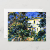 ルノアール：アルジェリアの風景 ポストカード (正面/裏面)